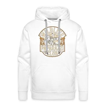 Wildlife Photographer Wildlife Paparazzi Cameraman - Men's Premium Hoodie - white - Front - Liam (192cm)
