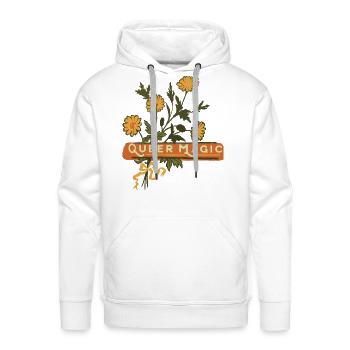 Queer Magic - Men's Premium Hoodie - white - Front - Liam (192cm)