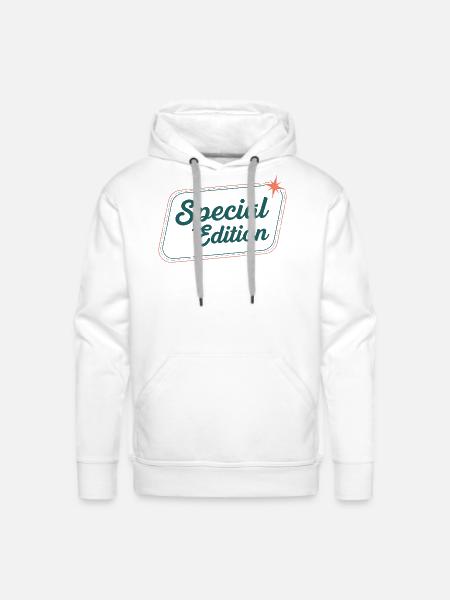 Special Edition - Men's Premium Hoodie - white