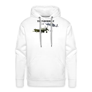 Thunderbolts - Men's Premium Hoodie - white - Front - Liam (192cm)