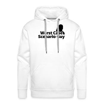 WCS Guy - Men's Premium Hoodie - white - Front - Liam (192cm)