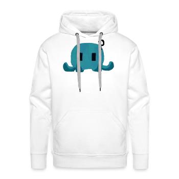 Confused - Men's Premium Hoodie - white - Front - Liam (192cm)