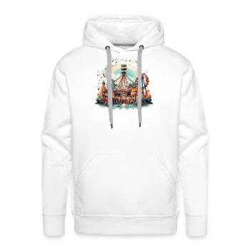 Amusement-Park Theme-Park Carnival-fair - Men's Premium Hoodie - white - Front - Liam (192cm)