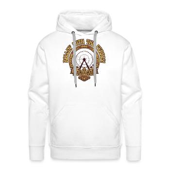 Amusement-Park Theme-Park Funfair Carnival-fair - Men's Premium Hoodie - white - Front - Liam (192cm)