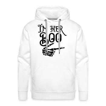 I m Her Boo - Men's Premium Hoodie - white - Front - Liam (192cm)