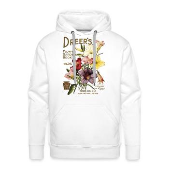 90s Vintage cottage core - Men's Premium Hoodie - white - Front - Liam (192cm)