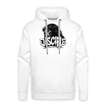 Disciples  - Men's Premium Hoodie - white - Front - Liam (192cm)