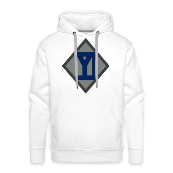 26th Infantry Yankee Div - Men's Premium Hoodie - white - Front - Liam (192cm)