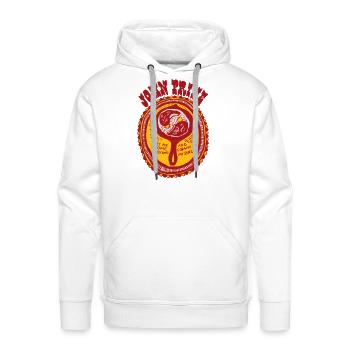 john prine - Men's Premium Hoodie - white - Front - Liam (192cm)