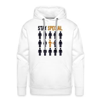 Stay Special Bread Dough Bread Maker Bread Queen - Men's Premium Hoodie - white - Front - Liam (192cm)