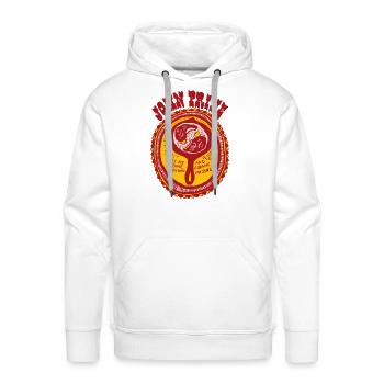 john prine - Men's Premium Hoodie - white - Front - Liam (192cm)