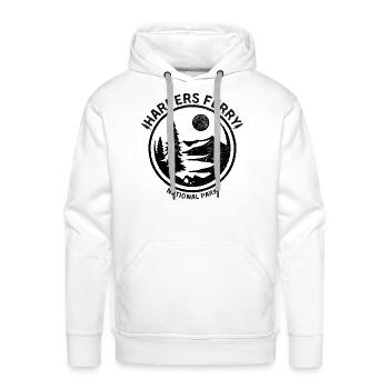 Harers Ferry National Park - Men's Premium Hoodie - white - Front - Liam (192cm)