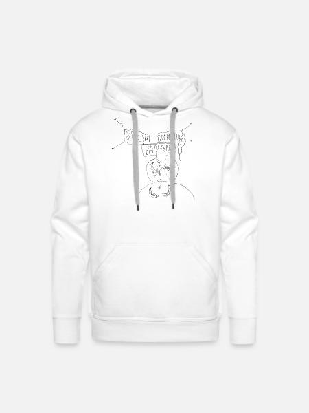 New Business Idea cute - Men's Premium Hoodie - white