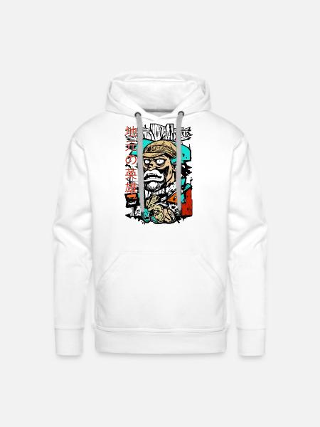 Local hero - Men's Premium Hoodie - white