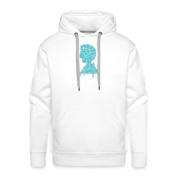 Autsimus disability Asper autistic - Men's Premium Hoodie - white - Front - Liam (192cm)