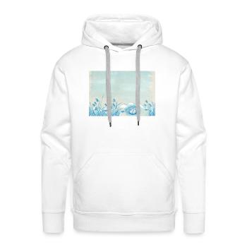 Winter dream - Men's Premium Hoodie - white - Front - Liam (192cm)
