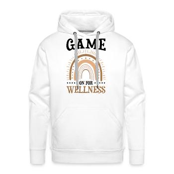 Therapeutic Recreation Play Therapy Recreational - Men's Premium Hoodie - white - Front - Liam (192cm)