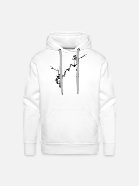 Freefly - Men's Premium Hoodie - white