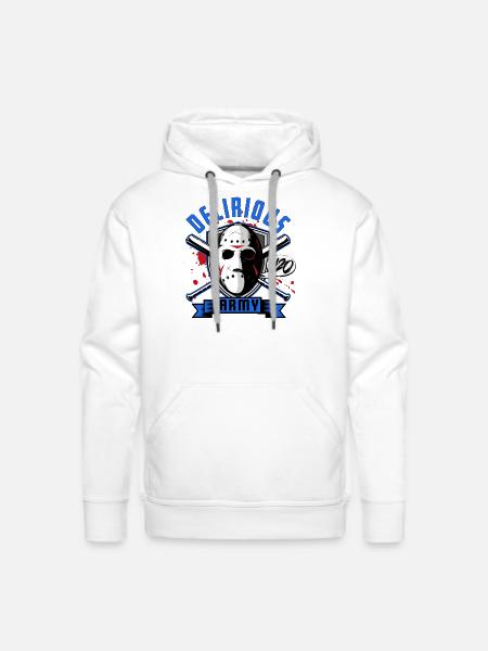 Women’s Delirious Army - Premium - Men's Premium Hoodie - white