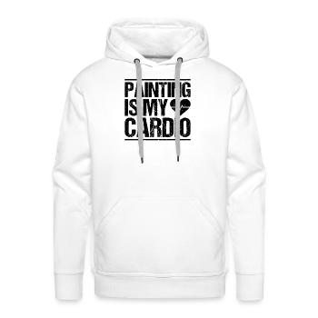 Painter Decorator House Painter - Men's Premium Hoodie - white - Front - Liam (192cm)