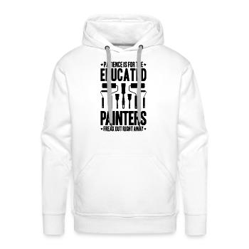 Painter Decorator House Painter - Men's Premium Hoodie - white - Front - Liam (192cm)