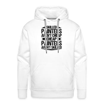 Painter Decorator House Painter - Men's Premium Hoodie - white - Front - Liam (192cm)