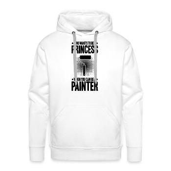Painter Decorator House Painter - Men's Premium Hoodie - white - Front - Liam (192cm)