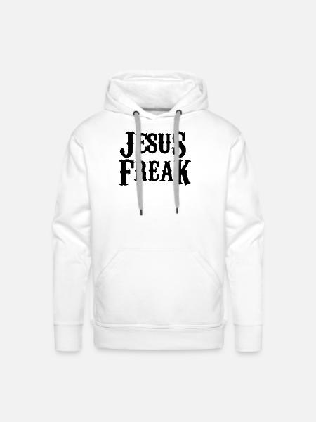 Jesus freak - Men's Premium Hoodie - white