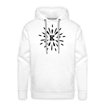 Best Music Rock Indie Of Kraftklub - Men's Premium Hoodie - white - Front - Liam (192cm)