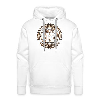 Best Music Rock Indie Of Kraftklub - Men's Premium Hoodie - white - Front - Liam (192cm)