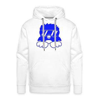 Penguin Sunglasses Baby Child Toddler Cute Cool DJ - Men's Premium Hoodie - white - Front - Liam (192cm)