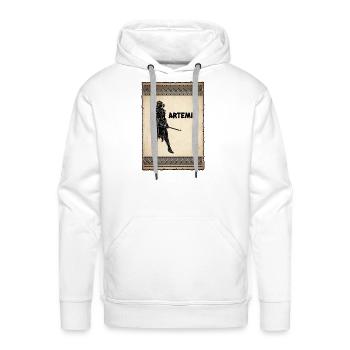 Greek Mythology Gifts Greece Mythology Art Greek A - Men's Premium Hoodie - white - Front - Liam (192cm)