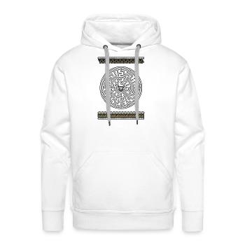 Greek Mythology Gifts Greece Mythology Art Greece - Men's Premium Hoodie - white - Front - Liam (192cm)