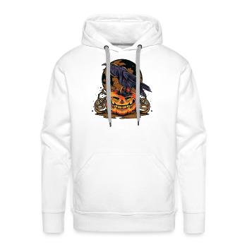 halloween - Men's Premium Hoodie - white - Front - Liam (192cm)