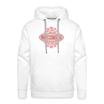 merry - Men's Premium Hoodie - white - Front - Liam (192cm)