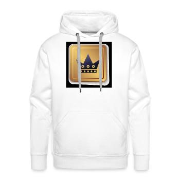 Game - Men's Premium Hoodie - white - Front - Liam (192cm)