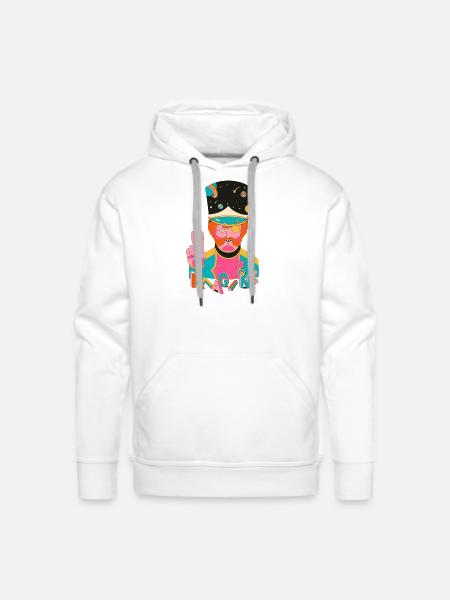 imagine - Men's Premium Hoodie - white