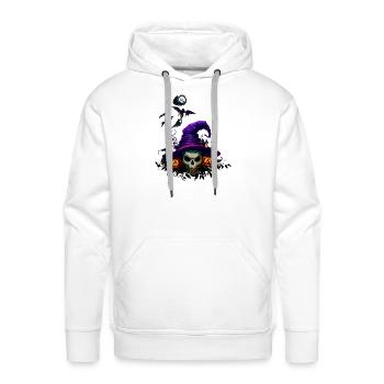 Halloween Halloween - Men's Premium Hoodie - white - Front - Liam (192cm)