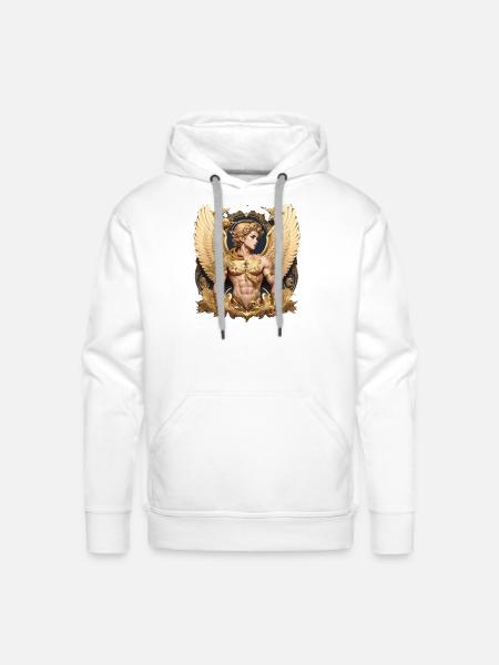 Ancient gods - Men's Premium Hoodie - white