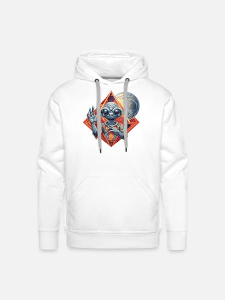 IlluminET95 - Men's Premium Hoodie - white