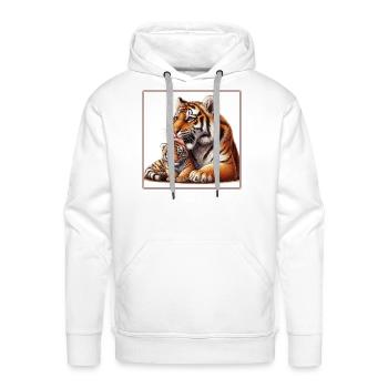Most Cute And Fluffy Animals - Men's Premium Hoodie - white - Front - Liam (192cm)