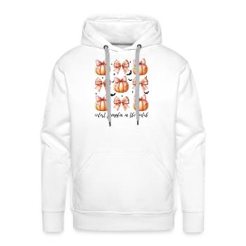 Cutest Pumpkin - Men's Premium Hoodie - white - Front - Liam (192cm)