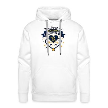 Proud Parent of a Matched Doctor Match Day 202 - Men's Premium Hoodie - white - Front - Liam (192cm)