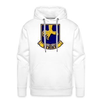 502nd Infantry Strike - Men's Premium Hoodie - white - Front - Liam (192cm)