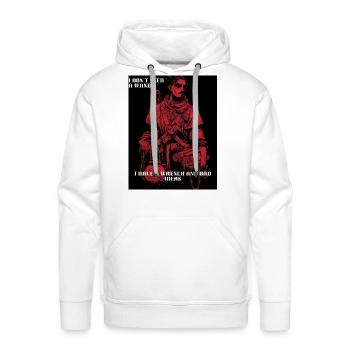 Male Artificer - Men's Premium Hoodie - white - Front - Liam (192cm)