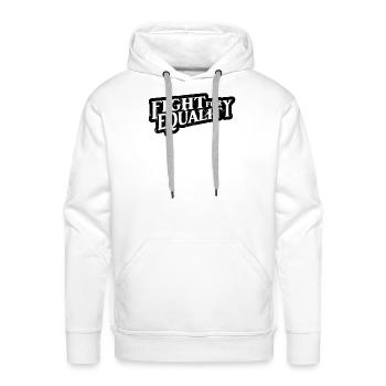 Fight for Equality - Equality - Men's Premium Hoodie - white - Front - Liam (192cm)