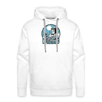Swim with a lifeguard - lifeguard - Men's Premium Hoodie - white - Front - Liam (192cm)