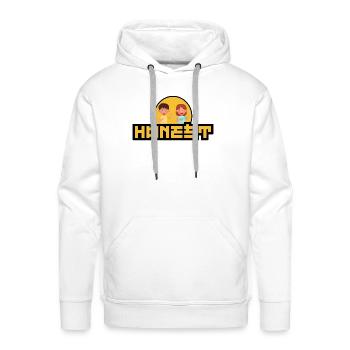 Sunny Duo Thumbs Up Hanestt - Men's Premium Hoodie - white - Front - Liam (192cm)
