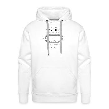 Daytona Speedway Retro - Men's Premium Hoodie - white - Front - Liam (192cm)