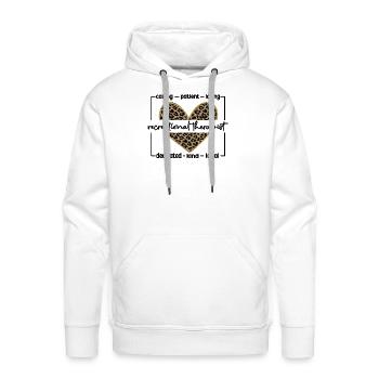 Recreational Therapist Gifts Recreational Therapy - Men's Premium Hoodie - white - Front - Liam (192cm)